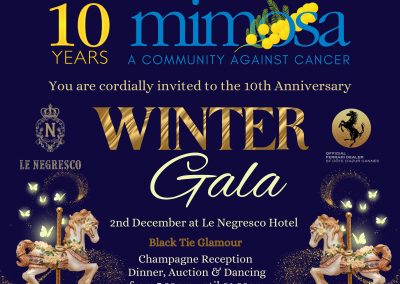 2nd December 2023 – 10 Year Winter Gala