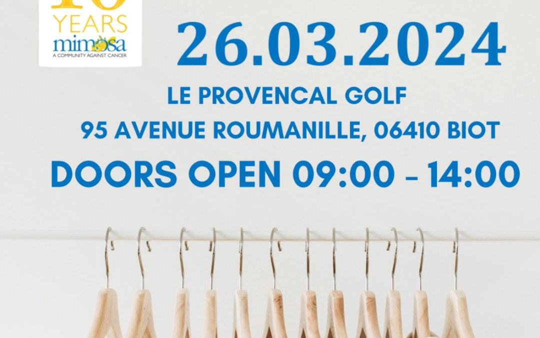 Mimosa Clothes Sale â€“ 26th March 2024