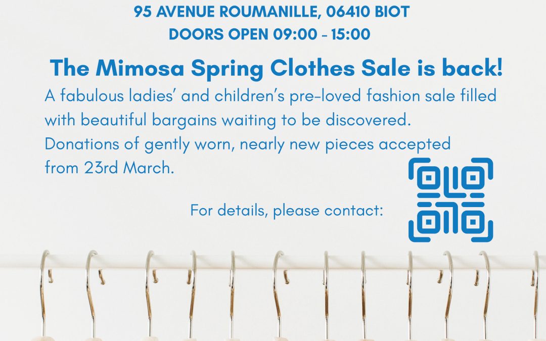 Mimosa Clothes Sale – 31.3.2026