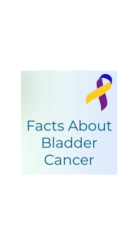💜💙💛May is Bladder Cancer Awarness Month. 

Here are five important facts about bladder cancer:

1. Smoking is the primary risk factor
accounting for about half of all cases.

2. Bladder cancer ranks as the 5th most common cancer in Europe and the 9th most commonly diagnosed cancer worldwide.

3. Bladder cancer is more common in men; women are more likely to be diagnosed at a later stage.

4. Bladder cancer has a high recurrence rate, with 50 to 80% of cases returning after treatment.

5. Recent innovations in bladder cancer treatment include targeted drug delivery systems that provide continuous, low-dose therapy directly to the bladder..

If you or someone you know is at risk or experiencing symptoms, consult a healthcare professional for evaluation and potential screening. 
Early detection and treatment are crucial in managing bladder cancer effectively.💜💙💛

Early detection = better outcomes! 💪

🎗 Let’s raise awareness together. Knowledge saves lives!
#BladderCancer #CancerAwareness #KnowTheSigns #BladderHealth #CancerSupport #FightCancer #HealthAwareness #EarlyDetection #HealthEducation #CancerFacts #MensHealth #WomensHealth #UrologyAwareness #HopeForACure #StayInformed #CancerPrevention #HealthMatters #OncologyAwareness #SupportTheCause #TogetherWeFight